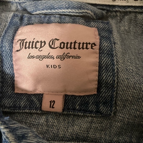 Juicy Couture girls jean jacket - Picture 4 of 4